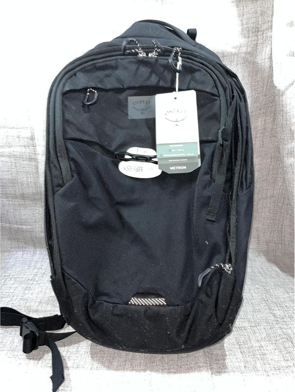 Osprey Metron Bike Commute Airspeed Backpack 34L Black NWT